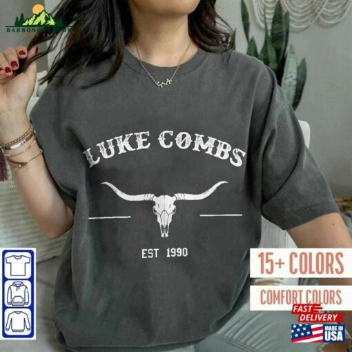 Luke Combs Est 1990 Sweatshirt Comb Album Cowgirl Tee Classic T-Shirt