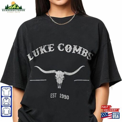 Luke Combs Est 1990 Sweatshirt Comb Album Cowgirl Tee Classic T-Shirt