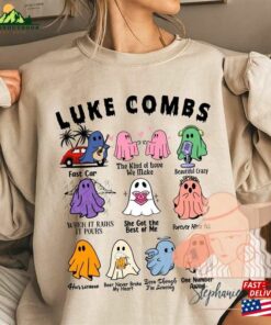 Luke Combs Ghost Halloween Sweatshirt Country Music T-Shirt Classic Luke Combs Ghost Halloween Sweatshirt Country Music T-Shirt Classic