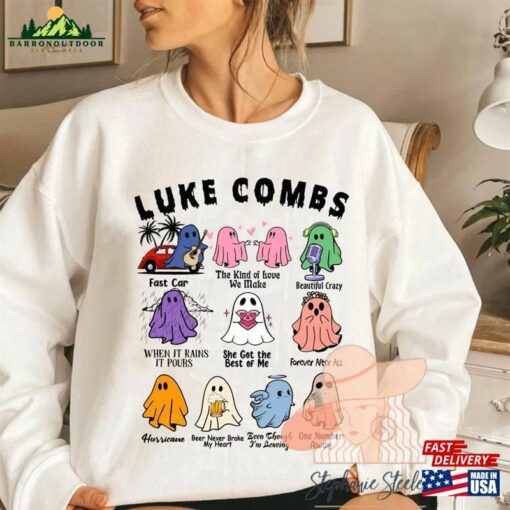 Luke Combs Ghost Halloween Sweatshirt Country Music T-Shirt Classic