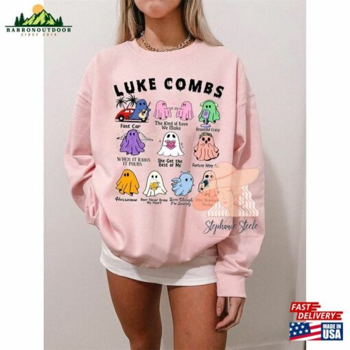 Luke Combs Ghost Halloween Sweatshirt Country Music T-Shirt Classic