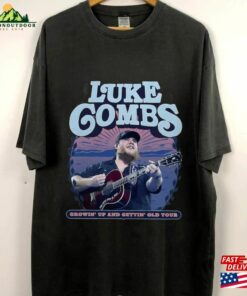 Luke Combs Growing Up And Getting Old 2024 Tour Shirt Fan Country Music Gift Adult Youth Size Swe Classic T-Shirt 2 Luke Combs Growing Up And Getting Old 2024 Tour Shirt Fan Country Music Gift Adult Youth Size Swe Classic T Shirt 3