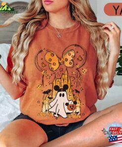 Magic Kingdom Halloween Shirt Disney Watercolor Castle Mickey Ghost Classic Unisex 3 Magic Kingdom Halloween Shirt Disney Watercolor Castle Mickey Ghost Classic Unisex 4