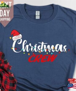 Matching Family Christmas T-Shirts 2023 Daddy Mummy Baby Outfit Crew Squad T-Shirt Women Men Unisex Sweatshirt