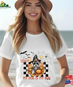 Matching Halloween Dog Shirt Cute Schnauzert-Shirt For Customized Name Shirts Classic Unisex Matching Halloween Dog Shirt Cute Schnauzert-Shirt For Customized Name Shirts Classic Unisex