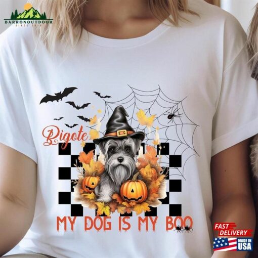 Matching Halloween Dog Shirt Cute Schnauzert-Shirt For Customized Name Shirts Classic Unisex