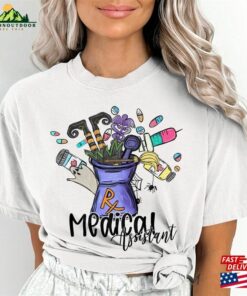 Medical Assistant Halloween T Shirt Med Tee Shirt Classic Sweatshirt 3