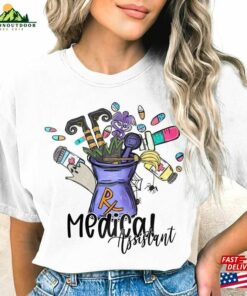 Medical Assistant Halloween T Shirt Med Tee Shirt Classic Sweatshirt 4