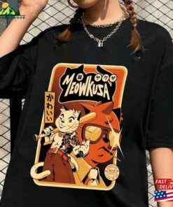 Meowkuza Fanart Shirt Cartoon Cat Sweatshirt Lover Hoodie T-Shirt Meowkuza Fanart Shirt Cartoon Cat Sweatshirt Lover Hoodie T-Shirt