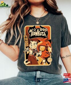 Meowkuza Fanart Shirt Cartoon Cat Sweatshirt Lover Hoodie T-Shirt