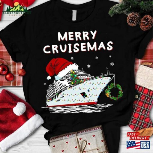 Merry Cruisemas Shirt Funny Xmas Cruising Lover Hoodie Sweatshirt