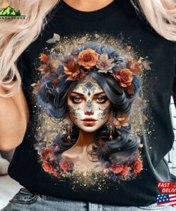 Mexican Catrina Shirt Day Of The Dead Dia De Los Muertos Sweatshirt Unisex Mexican Catrina Shirt Day Of The Dead Dia De Los Muertos Sweatshirt Unisex
