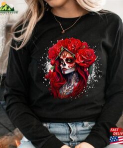 Mexican Catrina T-Shirt Day Of The Dead Dia De Los Muertos Shirt Classic Hoodie Mexican Catrina T-Shirt Day Of The Dead Dia De Los Muertos Shirt Classic Hoodie