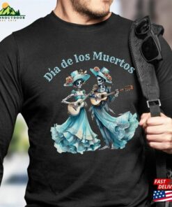 Mexican Dia De Los Muertos T-Shirt Day Of The Dead Skeleton Shirt Classic