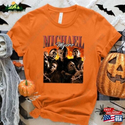 Michael Myers Vintage 90S Halloween Lieben Horror Film Tshirt T-Shirt Movies Tee Classic Unisex