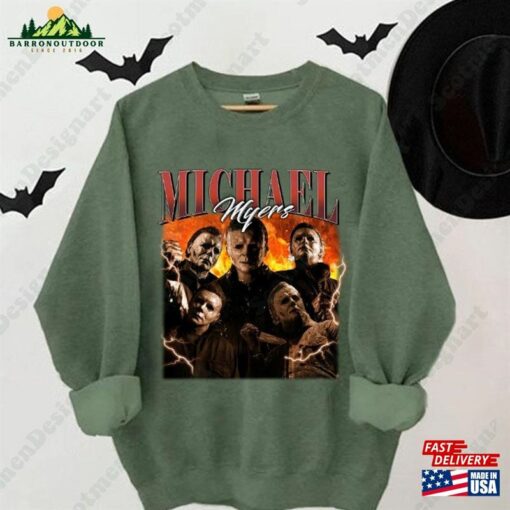 Michael Myers Vintage 90S Halloween Lieben Horror Film Tshirt T-Shirt Movies Tee Classic Unisex