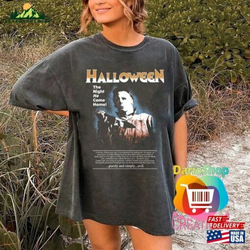 Micheal Myers Halloween Comfort Colors Tshirt Michael Youth Killer Shirt Sweatshirt T-Shirt