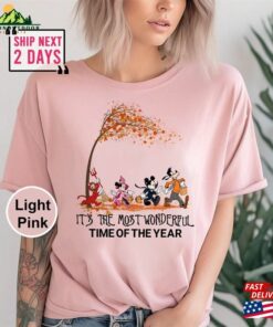 Mickey And Friends Autumn Shirt Retro Disney Fall It Classic Hoodie 3