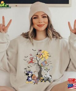 Mickey And Friends Disney Hallloween Shirt Halloween Spooky Seasons Unisex Classic