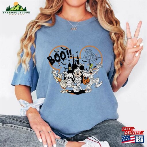 Mickey And Friends Halloween Shirt Disney Boo Magic Kingdom Comfort Colors® Not Hoodie Sweatshirt