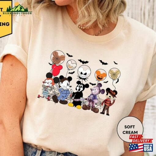 Mickey And Friends Halloween Shirt Disney T-Shirt Magic Kingdom Tee Sweatshirt Hoodie