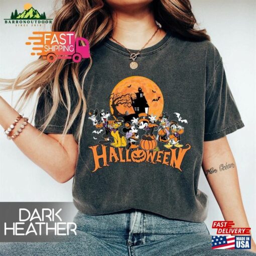 Mickey And Friends Halloween Shirt Disneyland Disney World T-Shirt Sweatshirt