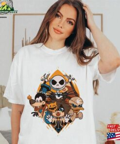 Mickey And Friends Halloween Shirt Jack Skellington Disney Family Matching Classic Sweatshirt Mickey And Friends Halloween Shirt Jack Skellington Disney Family Matching Classic Sweatshirt