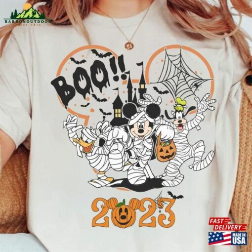 Mickey And Friends Halloween Shirt Vintage Disney 2023 T-Shirt Hoodie Unisex