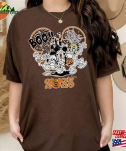 Mickey And Friends Halloween Shirts Shirt Nightmare On The Main Street Classic Hoodie 3