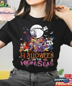 Mickey And Friends Shirt Disney Halloween On The High Seas Classic Unisex