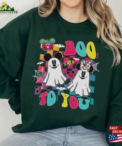 Mickey And Minnie Checkerboard Boo To You Shirt Disney Halloween Tee T-Shirt Classic Mickey And Minnie Checkerboard Boo To You Shirt Disney Halloween Tee T-Shirt Classic