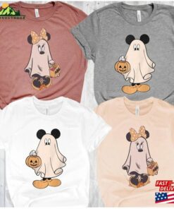 Mickey And Minnie Ghost Halloween Funny Couple Shirt Disney Matching Sweatshirt Retro Spooky Season Tee Unisex 3 Mickey And Minnie Ghost Halloween Funny Couple Shirt Disney Matching Sweatshirt Retro Spooky Season Tee Unisex 4