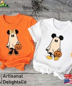 Mickey And Minnie Ghost Halloween Shirt Retro Spooky Season Classic T-Shirt Mickey And Minnie Ghost Halloween Shirt Retro Spooky Season Classic T-Shirt