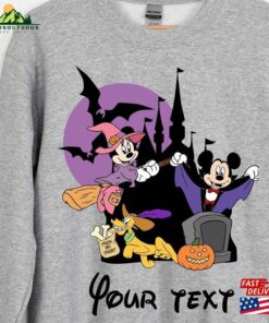 Mickey And Minnie Shirt Custom Disney Halloween 2023 Costum Classic T-Shirt