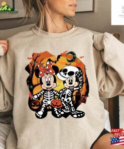 Mickey And Minnie Shirt Disney Halloween 2023 Classic Unisex Mickey And Minnie Shirt Disney Halloween 2023 Classic Unisex
