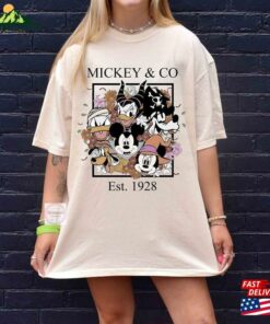 Mickey Disney Comfort Shirt Retro And Co Est 1928 Halloween Vintage Hoodie Sweatshirt Mickey Disney Comfort Shirt Retro And Co Est 1928 Halloween Vintage Hoodie Sweatshirt