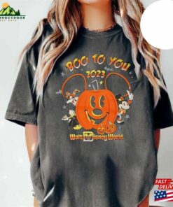 Mickey Donald Goofy Pumpkin Boo To You Shirt Walt Disney World Halloween T-Shirt Spooky Season Classic Sweatshirt 2 Mickey Donald Goofy Pumpkin Boo To You Shirt Walt Disney World Halloween T Shirt Spooky Season Classic Sweatshirt 3