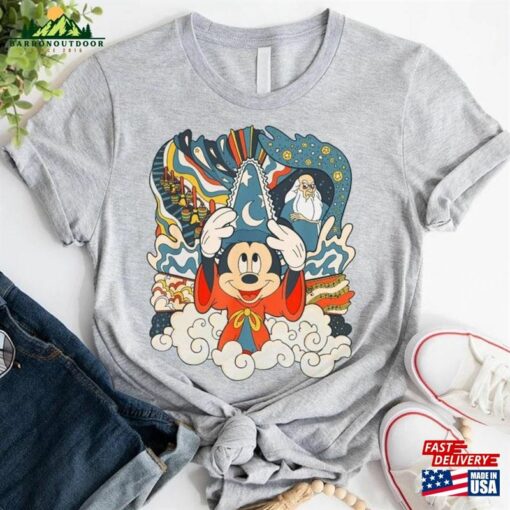 Mickey Fantasia Classic Est 1940 Bella Shirt Unisex