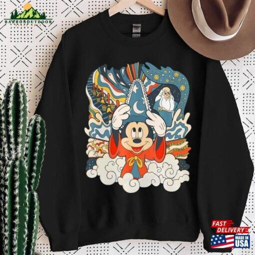 Mickey Fantasia Classic Est 1940 Bella Shirt Unisex