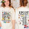 Mickey Friends Figment Remy Epcot Food And Wine Squad Shirt World Tour Sweatshirt Classic
