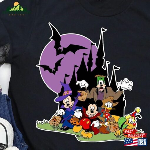 Mickey Friends Shirt Custom Disney Halloween 2023 And Costum Sweatshirt T-Shirt