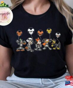 Mickey Friends Skeleton Halloween Shirt Disney Costume T Shirt Hoodie 3