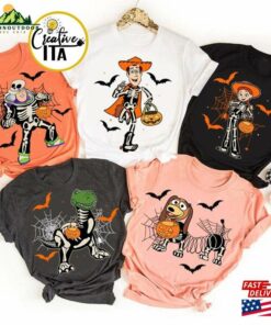 Mickey Friends Skeleton Halloween Shirt Disney World Disneyland Party 2023 Classic T-Shirt