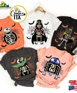 Mickey Friends Skeleton Halloween Shirt Disney World Disneyland Party 2023 Classic T Shirt 3