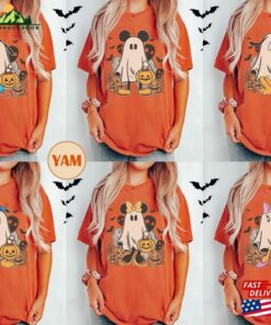 Mickey Ghost Halloween Comfort Color Shirt Retro Spooky Season Character Unisex Classic Mickey Ghost Halloween Comfort Color Shirt Retro Spooky Season Character Unisex Classic