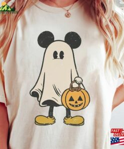 Mickey Ghost Halloween Comfort Color Shirt Retro Spooky Season Hoodie T-Shirt Mickey Ghost Halloween Comfort Color Shirt Retro Spooky Season Hoodie T-Shirt