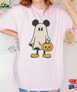 Mickey Ghost Halloween Comfort Color Shirt Retro Spooky Season Hoodie T-Shirt 2 Mickey Ghost Halloween Comfort Color Shirt Retro Spooky Season Hoodie T Shirt 3