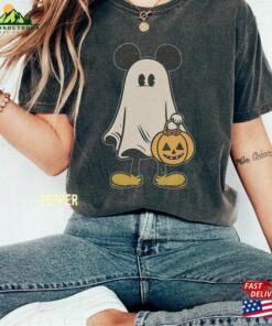 Mickey Ghost Halloween Comfort Color Shirt Retro Spooky Season Sweatshirt Unisex Mickey Ghost Halloween Comfort Color Shirt Retro Spooky Season Sweatshirt Unisex