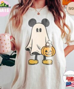 Mickey Ghost Halloween Comfort Color Shirt Retro Spooky Season T-Shirt Sweatshirt 2 Mickey Ghost Halloween Comfort Color Shirt Retro Spooky Season T Shirt Sweatshirt 3