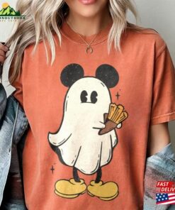 Mickey Ghost Halloween Comfort Color Shirts Retro Spooky Season T-Shirt Hoodie Mickey Ghost Halloween Comfort Color Shirts Retro Spooky Season T-Shirt Hoodie